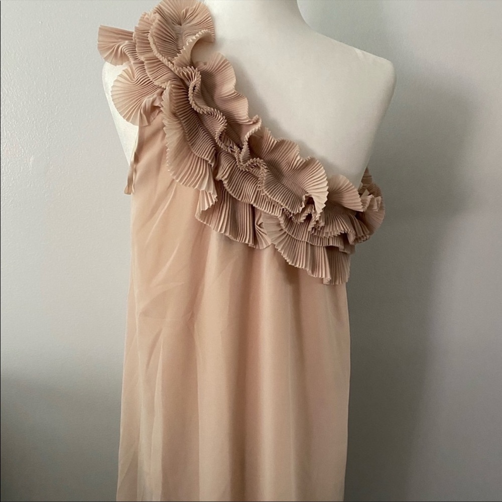 H&M One Shoulder Ruffle Dress - Picture 2 of 7
